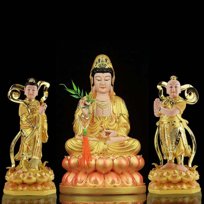 【美品】観世音菩薩 掛軸 仙涯　約181✕54cm 共箱付 聖観世音菩薩 | ｜正光画廊